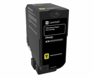 LEXMARK toner CS720, CS725, CX725 Yellow Return Programme...