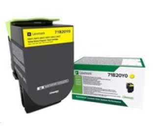 Lexmark toner pro CS/CX317, 417, 517 Yellow z programu Le...