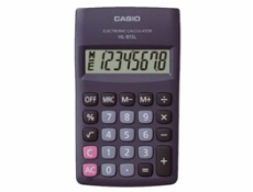 CASIO kalkulačka HL 815L BK, černá, kapesní, osmimístná