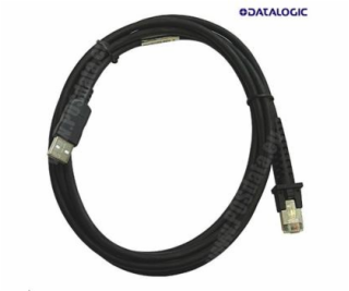 Příslušenství Datalogic USB kabel, 2m, rovný, černý