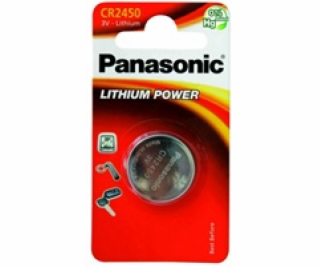 PANASONIC Lithiová baterie (knoflíková) CR-2450EL/1B  3V ...