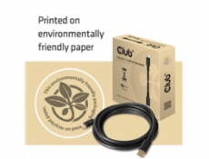 Club3D Kabel DisplayPort 1.4 HBR3, 8K60Hz (M/M), černé koncovky, 4m