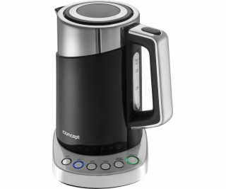Concept RK3171 elektrický kettle 1.7 L 2200 W Black Metallic