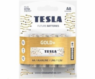 Tesla AA GOLD+ alkalická, 4 ks, ND