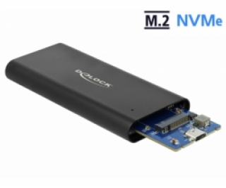 Delock - Kryt úložiska - M.2 - M.2 NVMe Card - USB 3.1 (G...