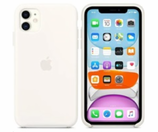 Silikonowe etui do iPhone 11 - białe