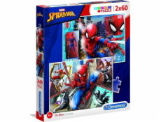 Clementoni Puzzle 2x60 Super farebný Spiderman