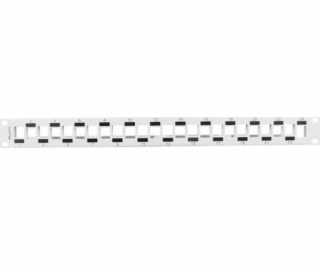 Patch Panel PPKS-1224-B 24 Port 1U 19 naprzemienny czarny