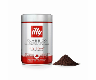 Illy Clasico mletá káva 250 g