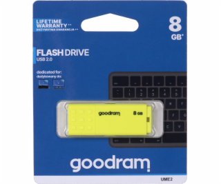 Pendrive GoodRam UME2 8GB žltý