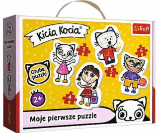 Puzzle BABY Wesoła Kicia Kocia