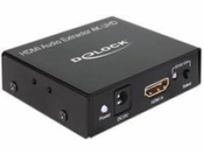Delock HDMI Stereo / 5.1 kanálový audio extraktor 4K 62692