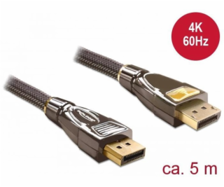 Delock 82773 Displayport kábel samec - samec 5 m PREMIUM