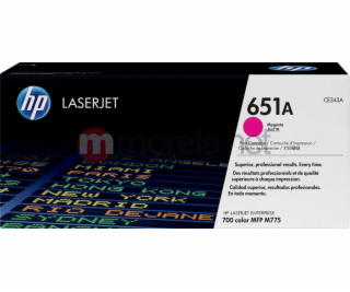 HP toner purpurový 651A (CE343A)
