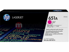 HP toner purpurový 651A (CE343A)