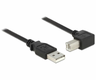 USB 2.0 Kábel, USB-A Stecker > USB-B Stecker 90°