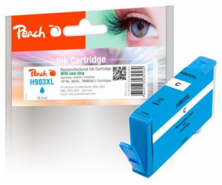 PEACH kompatibilní cartridge HP No. 903XL, azurová, T6M03AE