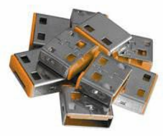 USB Port Schloss (10 Stück) ohne Schlüssel, Diebstahlschutz