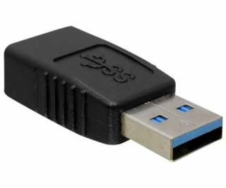 USB adaptér Delock USB 3.0 USB - USB čierny (65174)