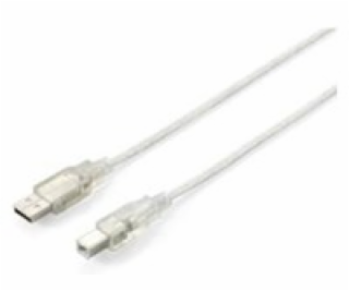 equip 128650 USB2.0 Kabel USB-A Stecker auf USB-B Stecker...