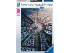 Puzzle 1000 elementów Łuk Triumfalny z lotu ptaka