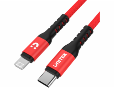 UNITEK C14060RD lightning cable 1 m Red