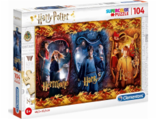 Clementoni Puzzle 104 dielikov Hermiona, Harry, Ron.