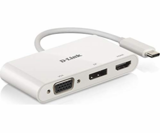 DUB-V310 3-In-1 USB-C Video Adapter mit HDMI & DisplayPor...