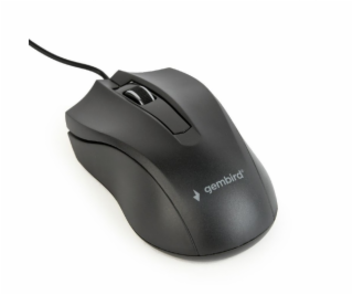 Myš GEMBIRD MUS-3B-01, černá, USB
