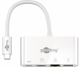 Viacportový rozbočovač USB 3.2 Gen 1, zástrčka USB-C > US...