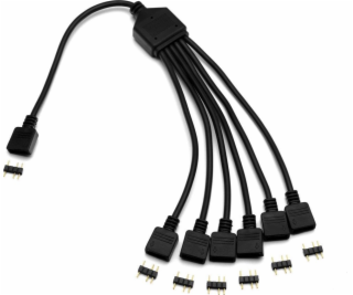 EK-D-RGB 6-cestný rozbočovací kábel, Y-kábel