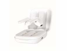 Swissten Flypods, bezdrátová sluchátka, bílá