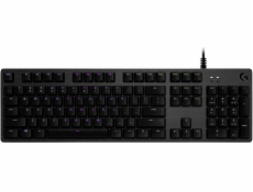 Logitech G512 CARBON LIGHTSYNC RGB Mechanical Gaming Keyboard with GX Brown switches-CARBON-US INT L-USB