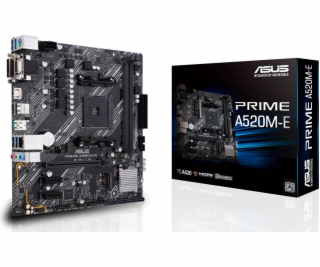 ASUS MB Sc AM4 PRIME A520M-E, AMD A520, 2xDDR4, 1xHDMI, 1...