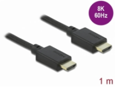 Delock Ultra vysokorychlostní HDMI kabel, 48 Gbps, 8K 60 Hz, 1 m