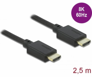 Delock Ultra vysokorýchlostný HDMI kábel, 48 Gbps, 8K 60 ...