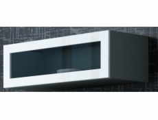 Cama Cabinet VIGO  90  glass 90/35/32 grey/white gloss
