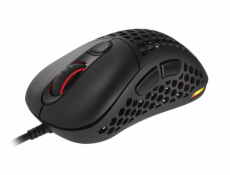 Ultralehká herní myš Genesis XENON 800, 16000 DPI, RGB, černá, PMW3389