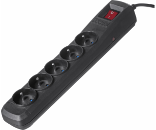 Activejet black power strip with cord ACJ COMBO 5G/3M/BEZ...