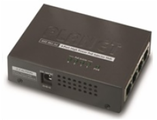 Planet HPOE-460 PoE injektor, 4x 10/100/1000, PoE 30W, 802.3at, 120W