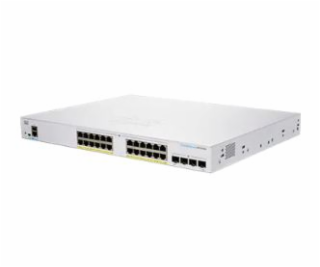 Cisco CBS350-24P-4G-EU 24-port GE Managed Switch, PoE, 4x...