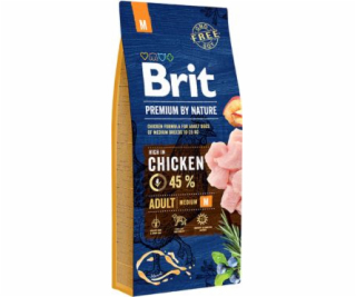 Brit Premium by Nature Adult M 15kg