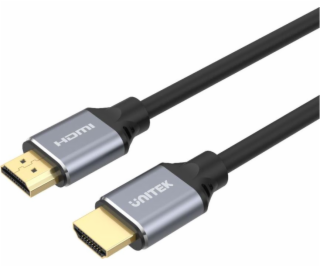 Unitek HDMI - HDMI kábel 2m strieborný (C138W)