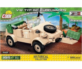 WW2 VW Typ 82 Kubelwagen, Konstruktionsspielzeug