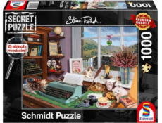 SCHMIDTS Puzzle 1000 dielikov STEVE READ (Secret Puzzle) Na stole