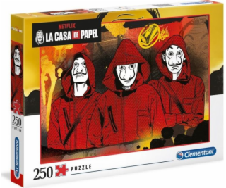 Clementoni Puzzle 250 Netflix La Casa de Papel