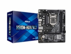 ASRock MB Sc LGA1200 H510M-HDV/M.2, Intel H510, 2xDDR4, 1xHDMI, 1xDVI, 1xVGA, mATX