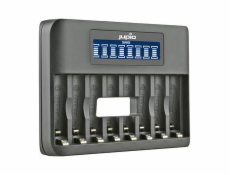Nabíječka Jupio USB 8-slots Octo Battery Charger LCD pro 1 až 8ks AA/ AAA baterií