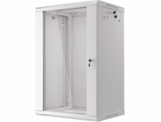 Lanberg 19 skriňa, 18U, 600x450, sivá, (FLAT PACK) (WF01-6418-10S)