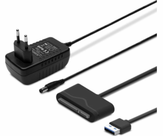 SAVIO AK-39 USB 3.0 - SATA III 3,5 "/2,5" HDD & AC Čierna